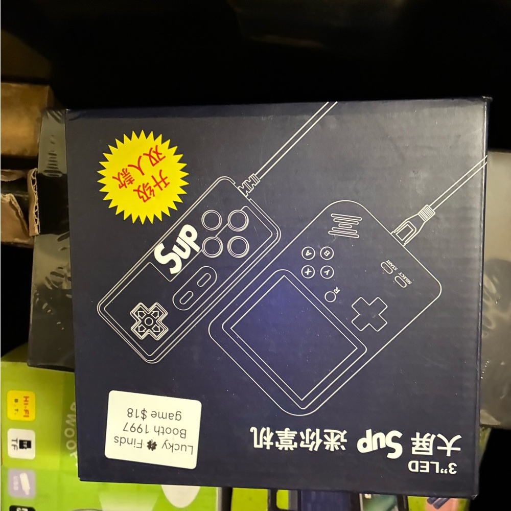 Handheld Game Console - Black